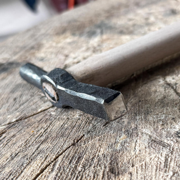 Hand-forged 6.5oz fine smithing hammer