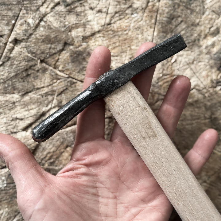 Hand-forged 6.5oz fine smithing hammer
