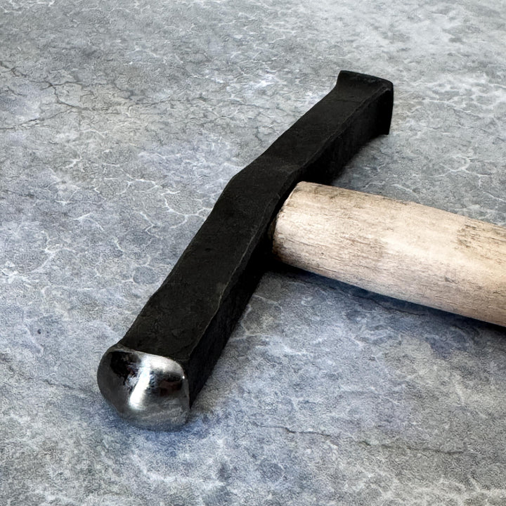 Hand-forged 8.5oz fine smithing hammer
