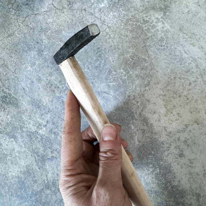 Hand-forged 4oz fine smithing half hammer