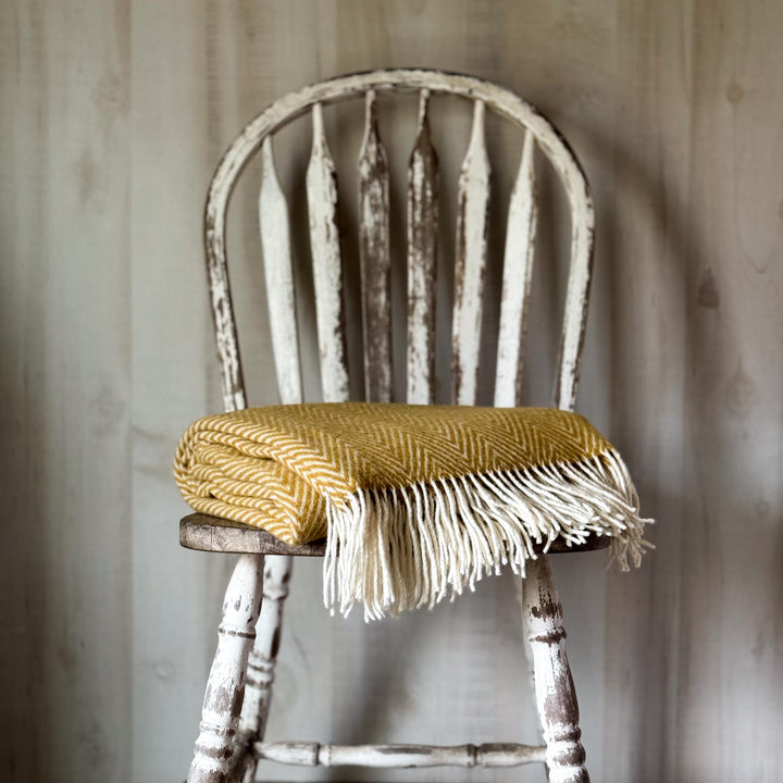 Herringbone Wool Blanket