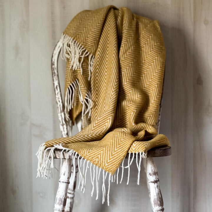 Herringbone Wool Blanket