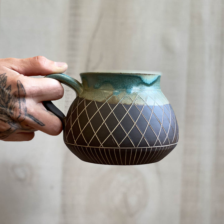 Dipped Big Bottom Mug