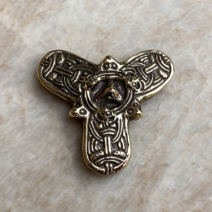 Trefoil Marten Brooch