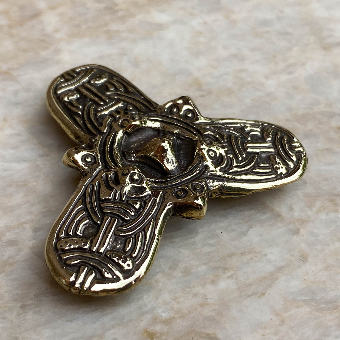 Trefoil Marten Brooch