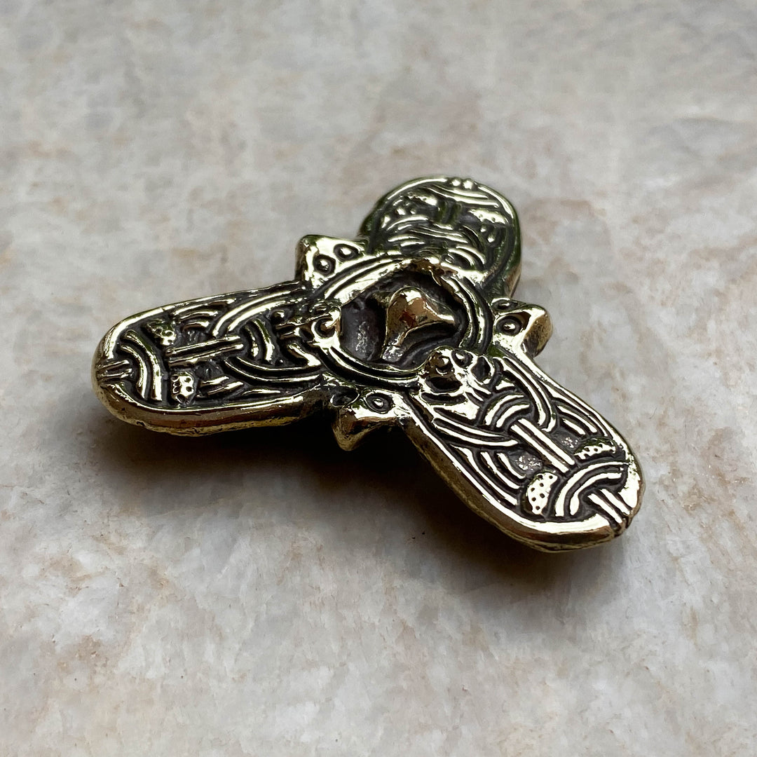 Trefoil Marten Brooch