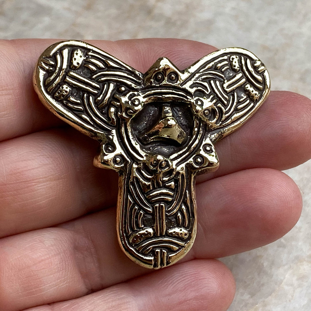 Trefoil Marten Brooch