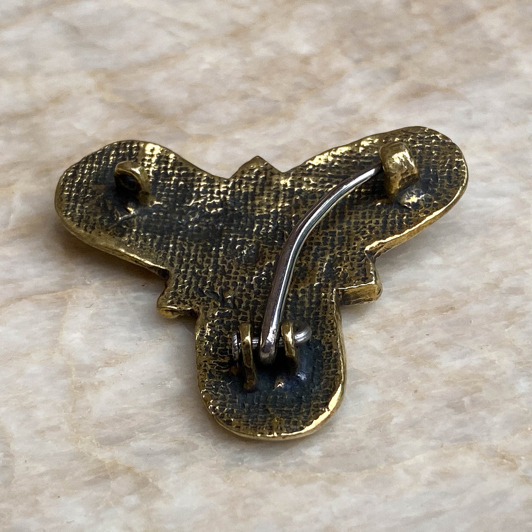 Trefoil Marten Brooch