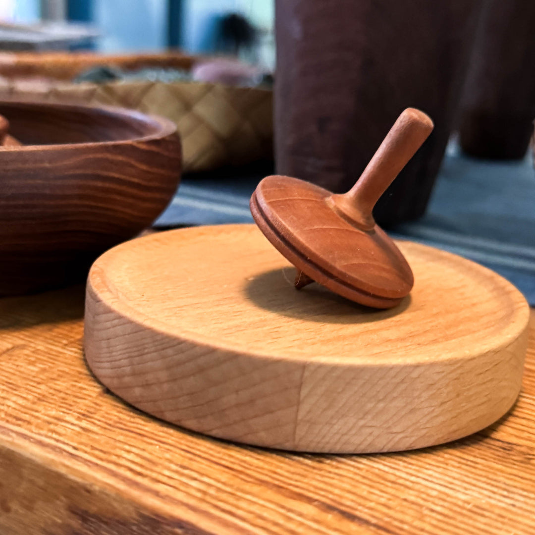 Hand carved wooden toy