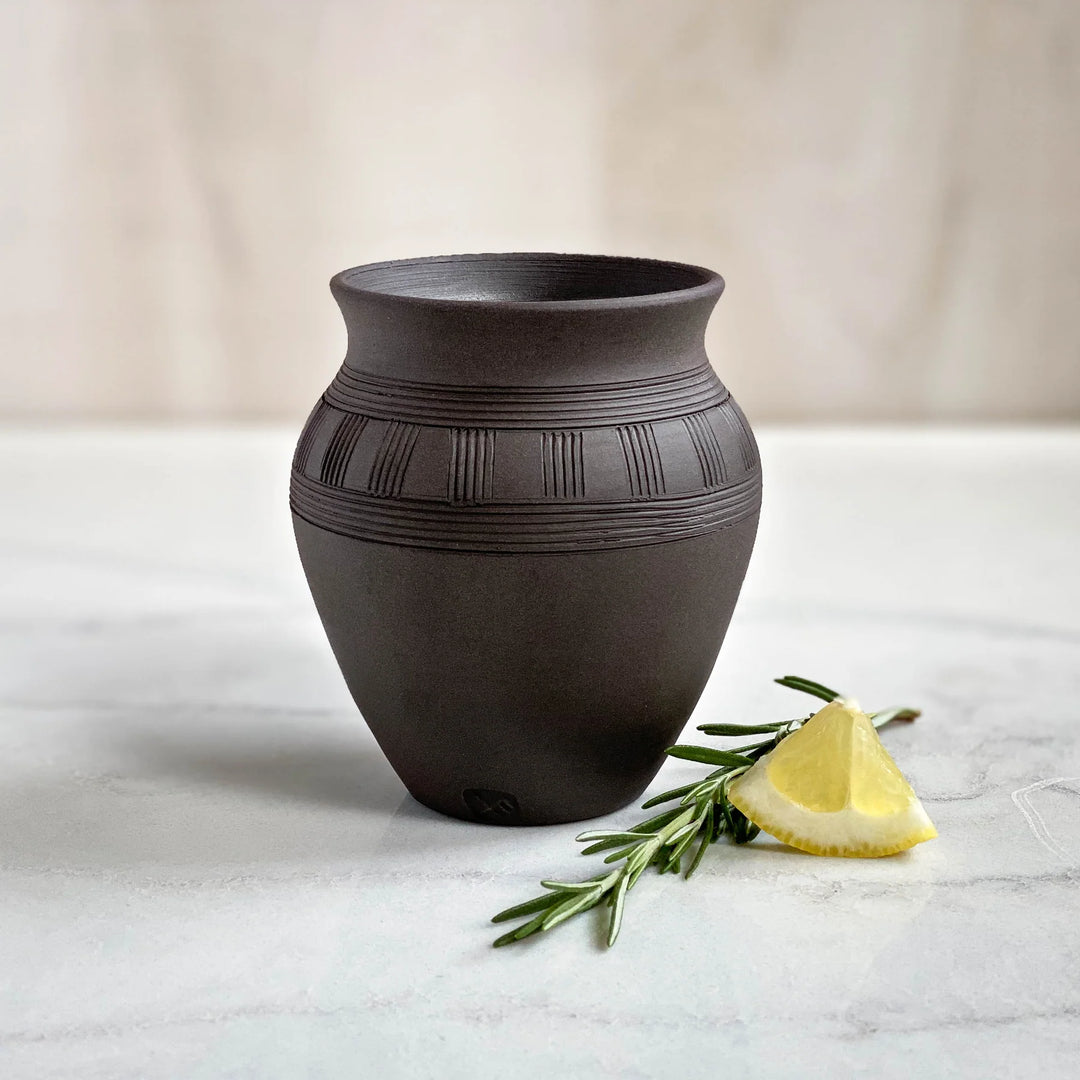 Birka replica ceramic beaker drinkware