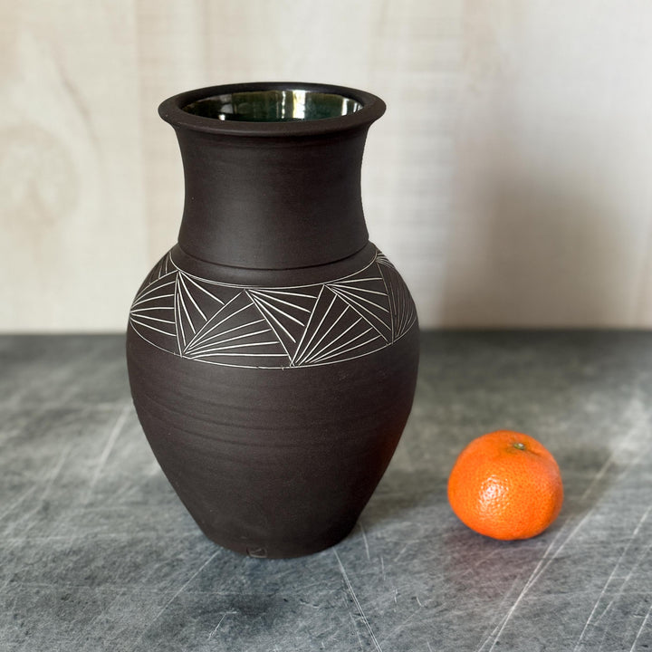 Scallop Fan Vase
