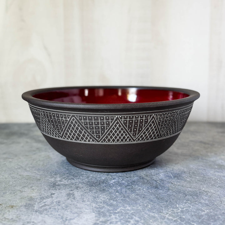 Khakassia Serving Bowl, Large