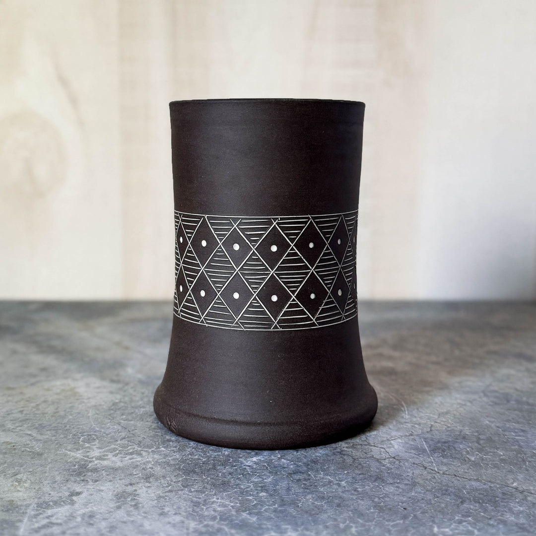 Diamond Dot Utensil Holder