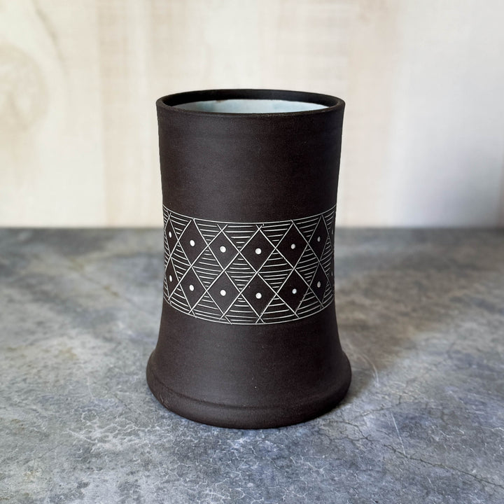 Diamond Dot Utensil Holder