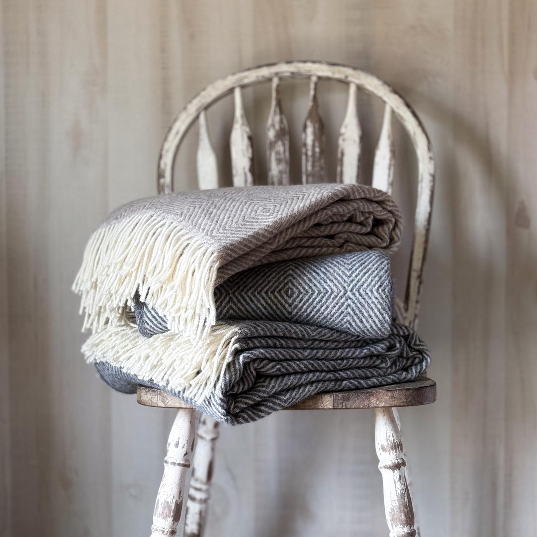 Diamond Twill Wool Blanket