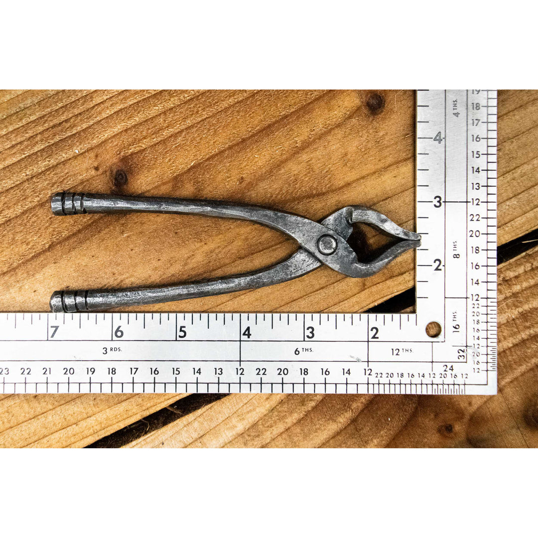 Small Hand-Forged Iron Pliers