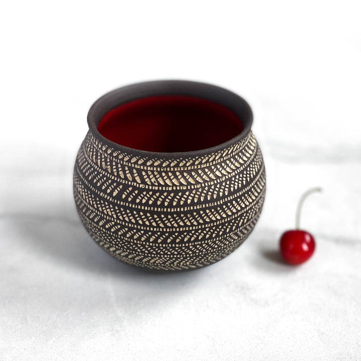 Herringbone Globe Cup