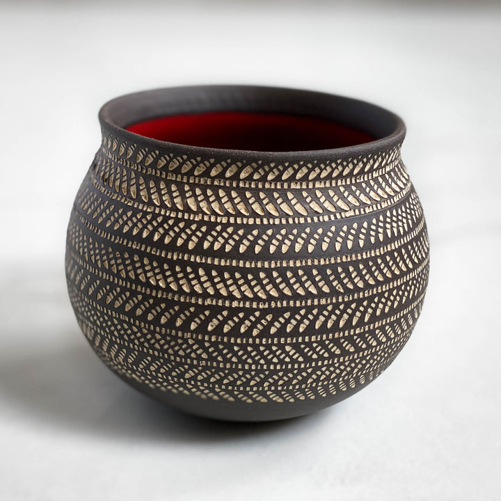 Herringbone Globe Cup