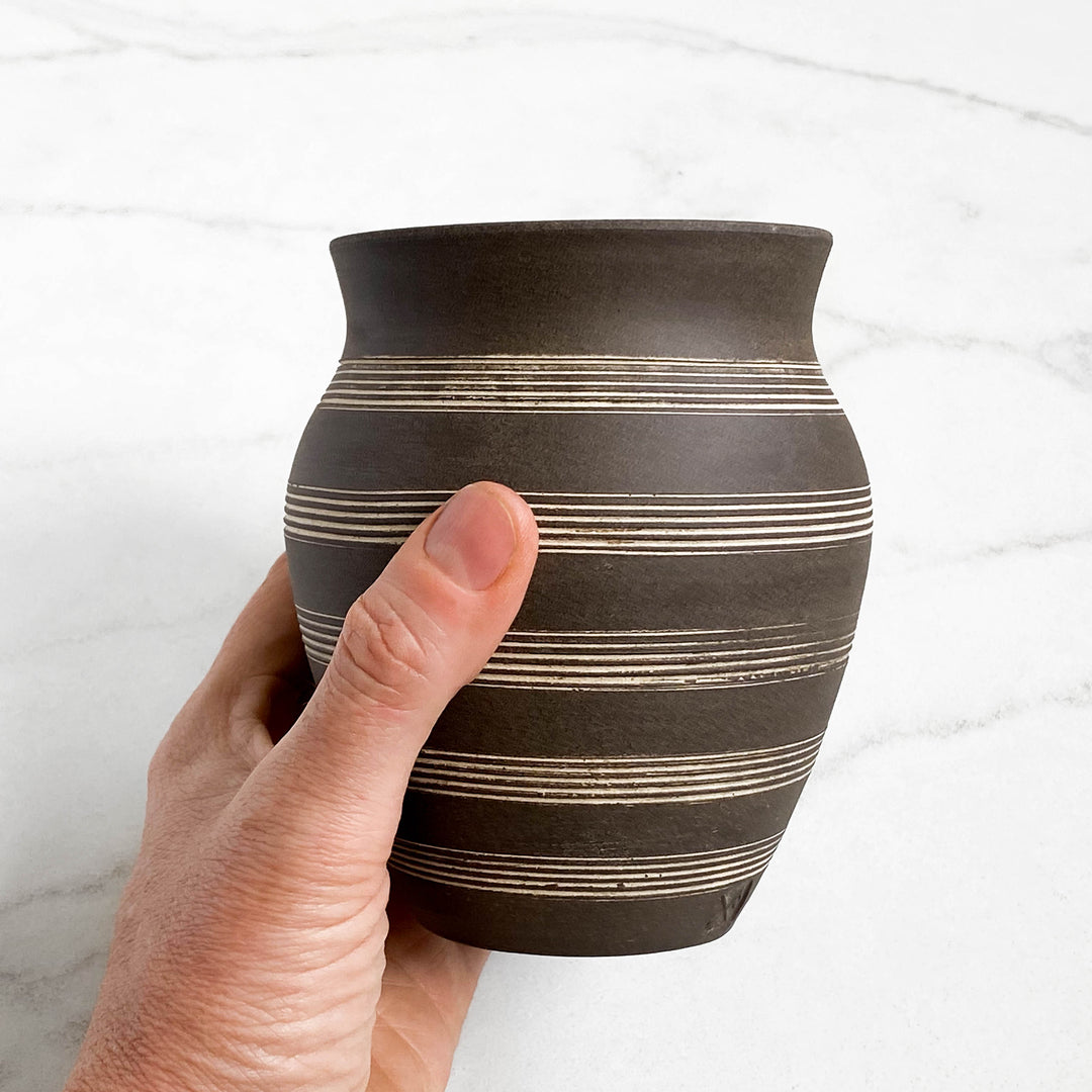 Mishima Striped Tulip Cup