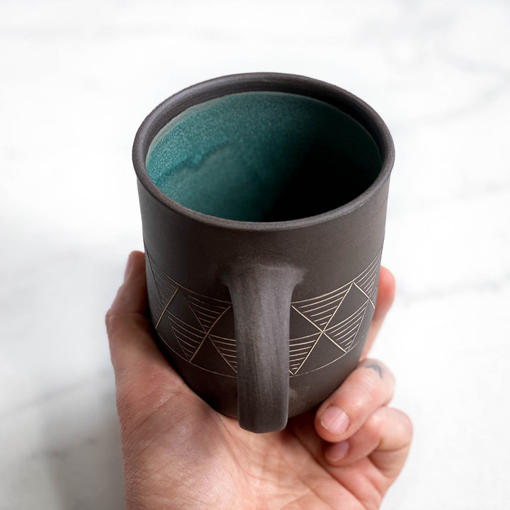 Banded Triangle Mug