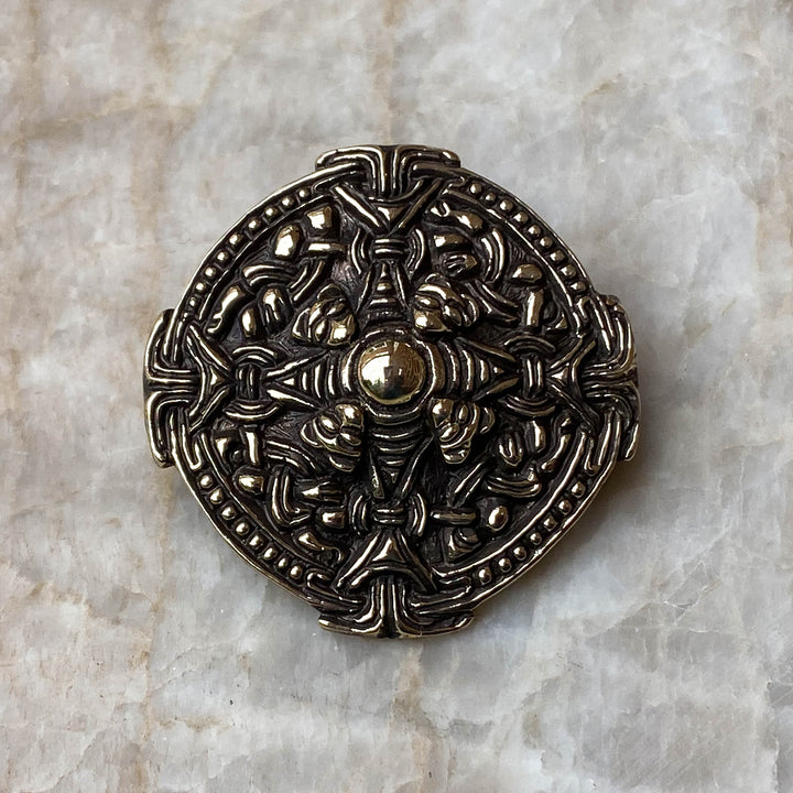 Marten Shield Brooch