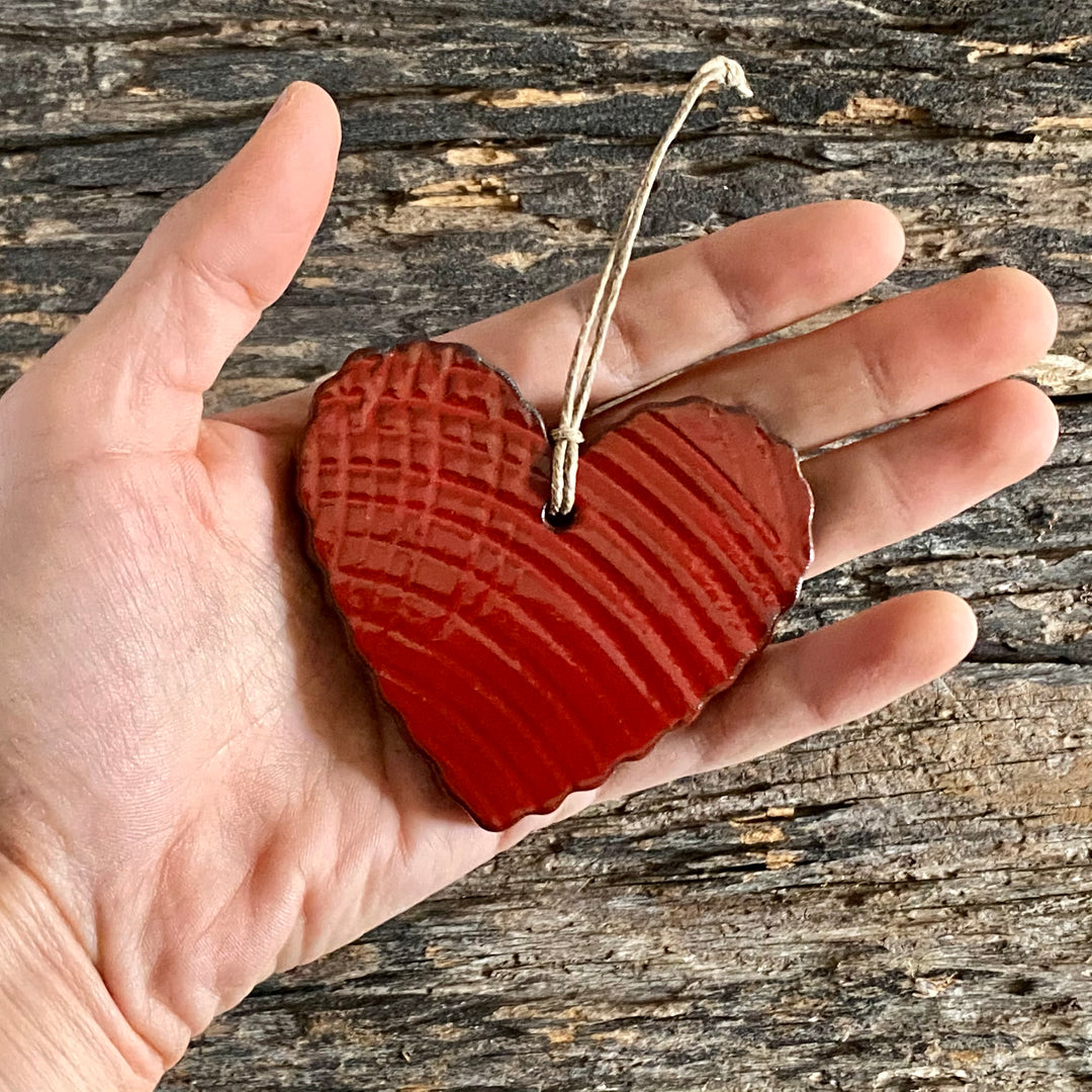 Red Heart Ornament