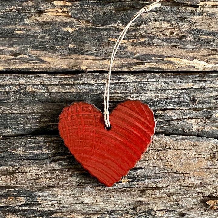 Red Heart Ornament